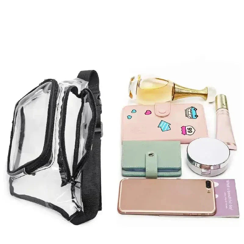 Emma | Transparent waterproof stadium-approved hip bag