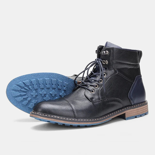 Bruce | Rugged Lace-Up Boots
