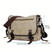 Joris | 14-Inch Canvas Laptop Shoulder Bag