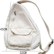 Isla | Women's Canvas Crossbody Messenger Sling Bag