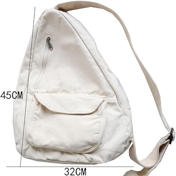 Isla | Women's Canvas Crossbody Messenger Sling Bag