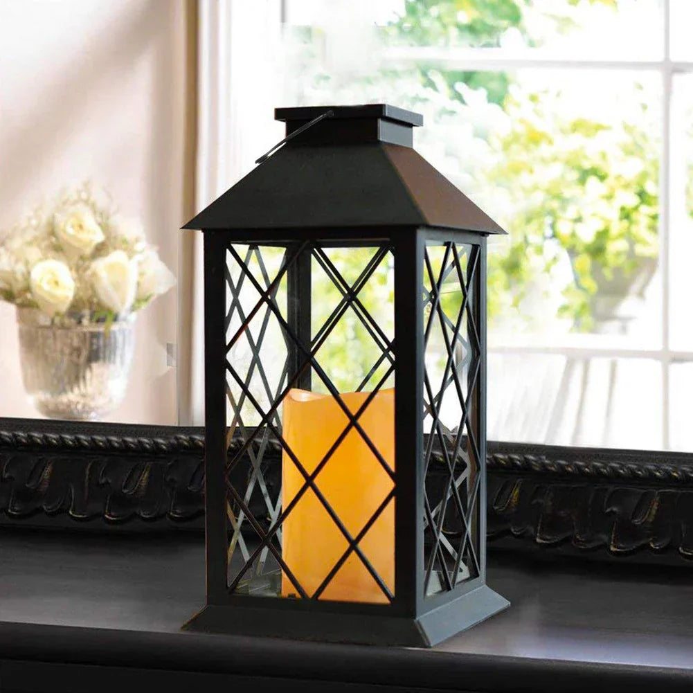 TwilightSpark | Solar-Powered Candle Lantern
