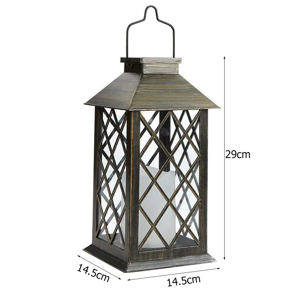 TwilightSpark | Solar-Powered Candle Lantern