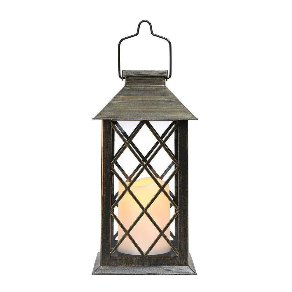 TwilightSpark | Solar-Powered Candle Lantern