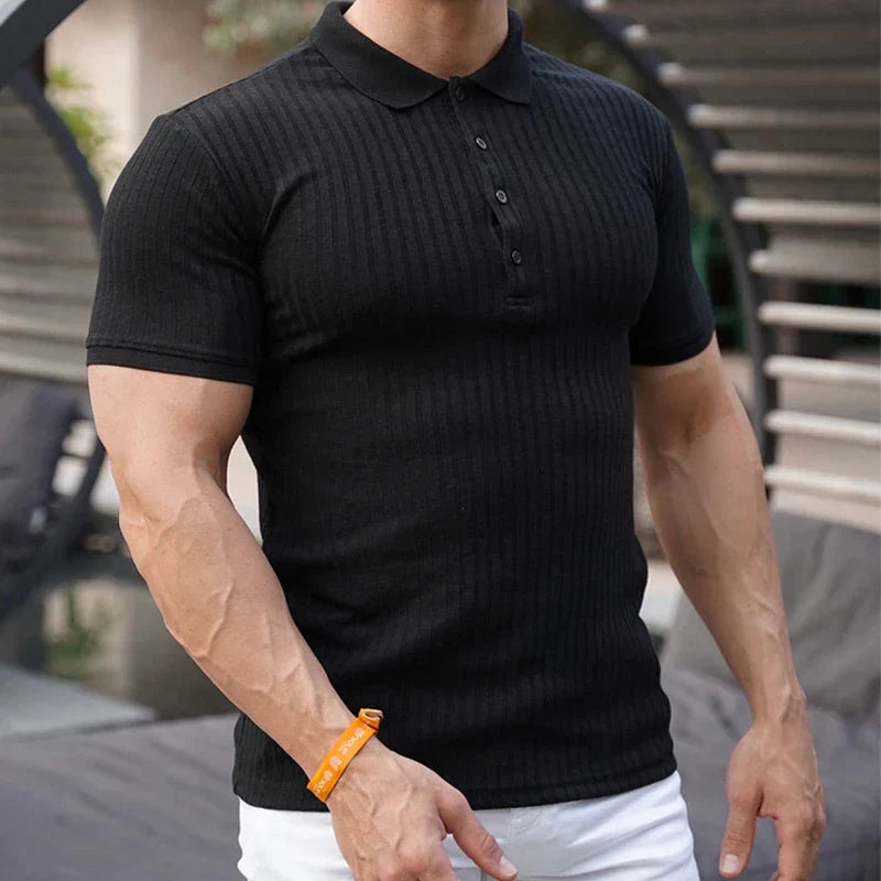 Summer-Fashion-Solid-Ribbed-Sports-Polo-Shirt-for-Men-Short-Sleeve-Slim-Fit-Breathable-Fitness-Gym_1445001a-828a-4bdd-822b-8f59d8b06d27.webp