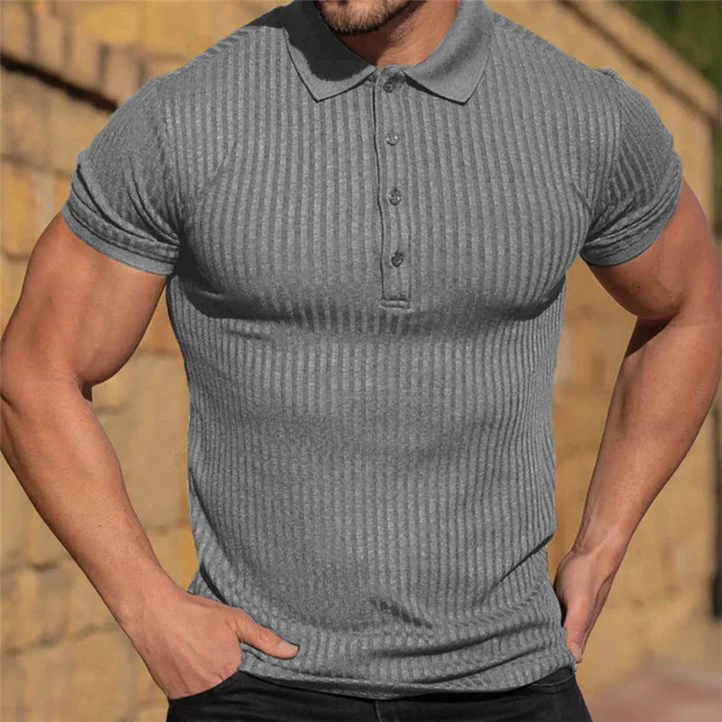 Summer-Fashion-Solid-Ribbed-Sports-Polo-Shirt-for-Men-Short-Sleeve-Slim-Fit-Breathable-Fitness-Gym_8db5646b-5dfd-4bbb-8910-4bd25500fcfc.webp
