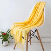 Sylvania | Elegant Fringe Drape Scarf