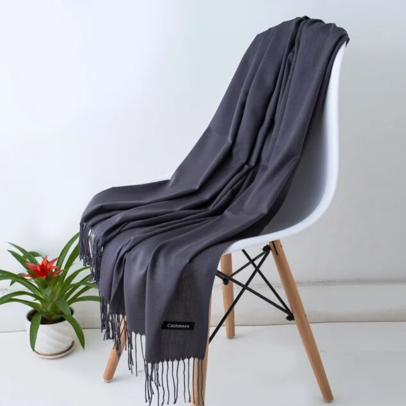 Sylvania | Elegant Fringe Drape Scarf