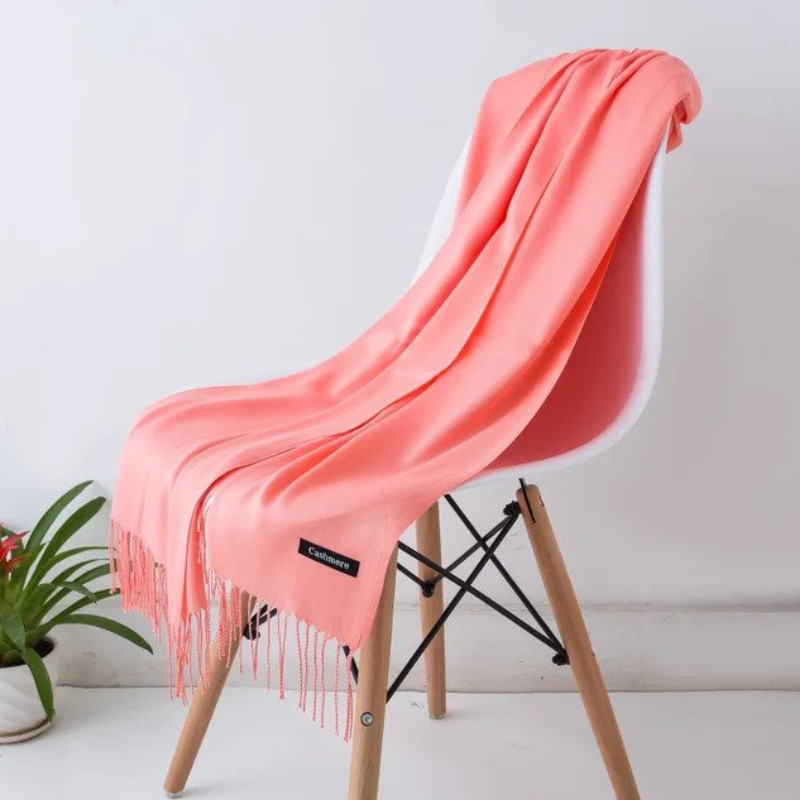 Sylvania | Elegant Fringe Drape Scarf