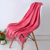 Sylvania | Elegant Fringe Drape Scarf