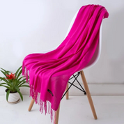 Sylvania | Elegant Fringe Drape Scarf