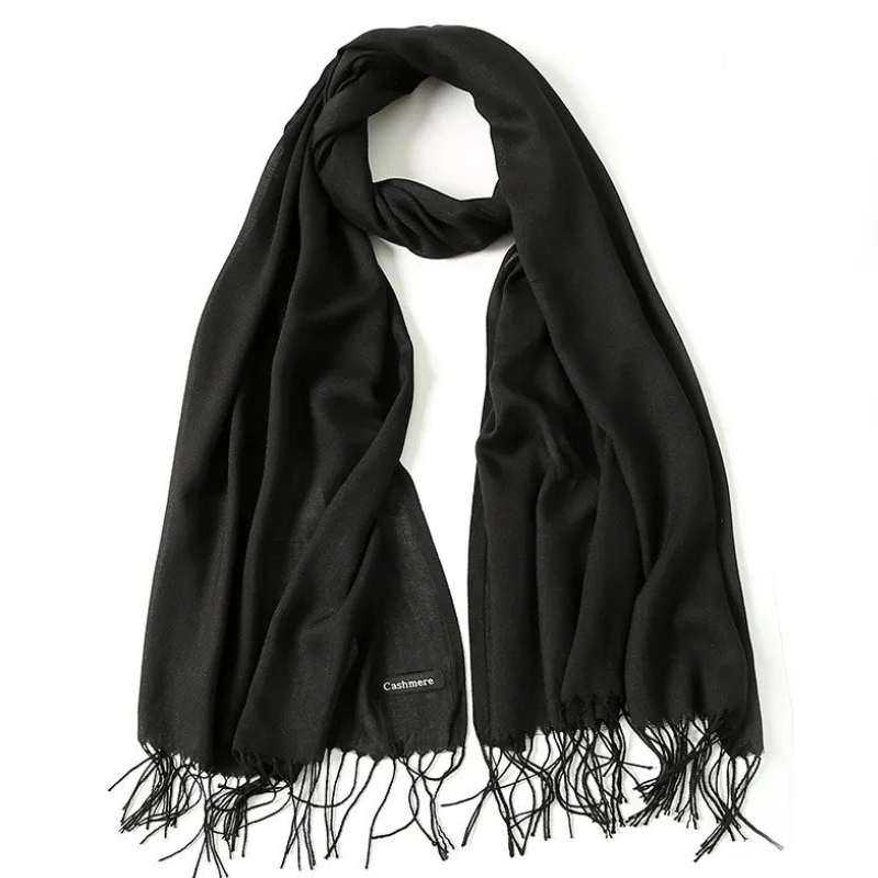 Sylvania | Elegant Fringe Drape Scarf