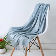 Sylvania | Elegant Fringe Drape Scarf