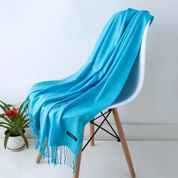 Sylvania | Elegant Fringe Drape Scarf