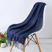 Sylvania | Elegant Fringe Drape Scarf