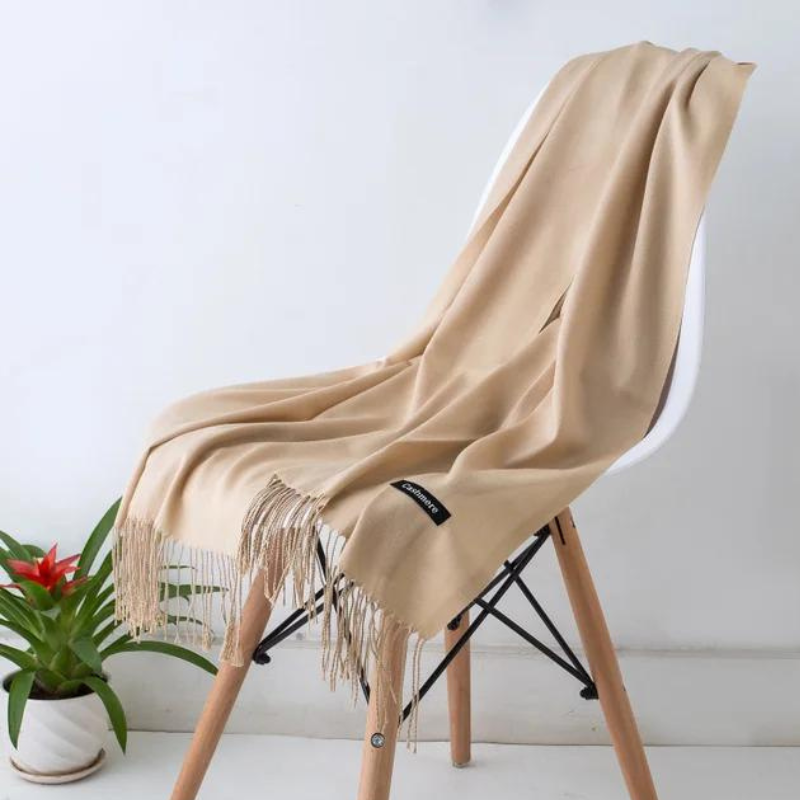 Sylvania | Elegant Fringe Drape Scarf