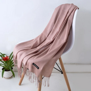 Sylvania | Elegant Fringe Drape Scarf