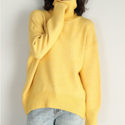 Elkein | Elegant turtleneck sweater for women-5