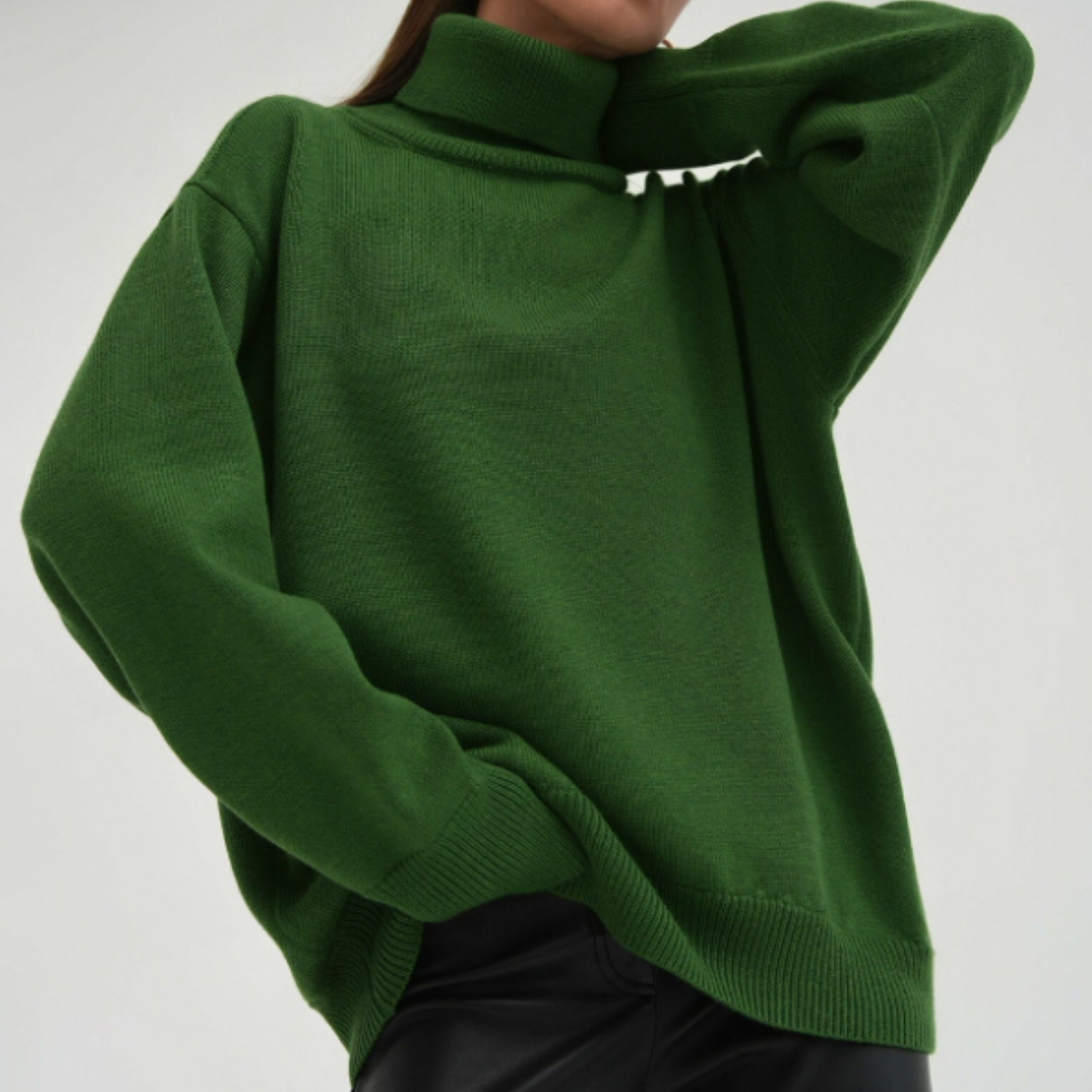 Elkein | Elegant turtleneck sweater for women-6
