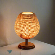 GlowCrest | Artistic Table Lamp for Cozy Spaces