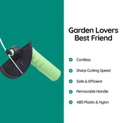 Weed Wacker Cordless Mini Weed Trimmer 4