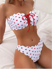 CATH | Strapless Polkadot Bikini