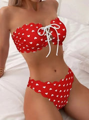 CATH | Strapless Polkadot Bikini