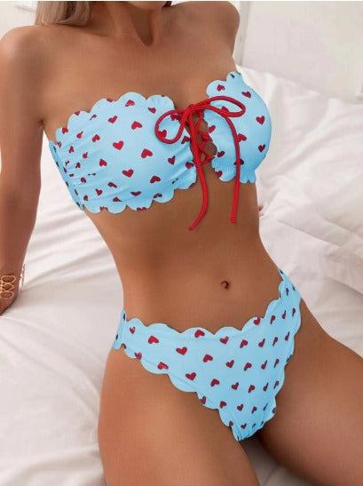 CATH | Strapless Polkadot Bikini