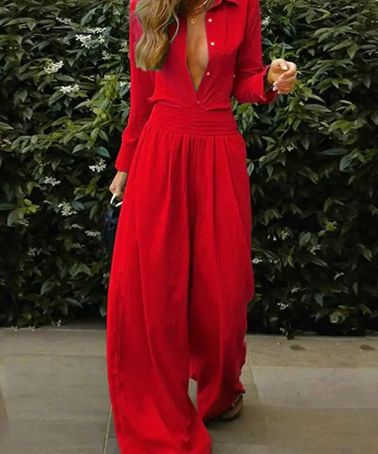 ELIZA | Stylish Retro Fashion Jumpsuit