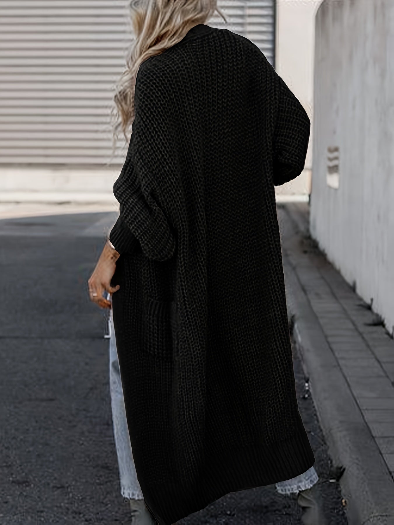 Narelle | Elegant Chunky Knit Long Cardigan