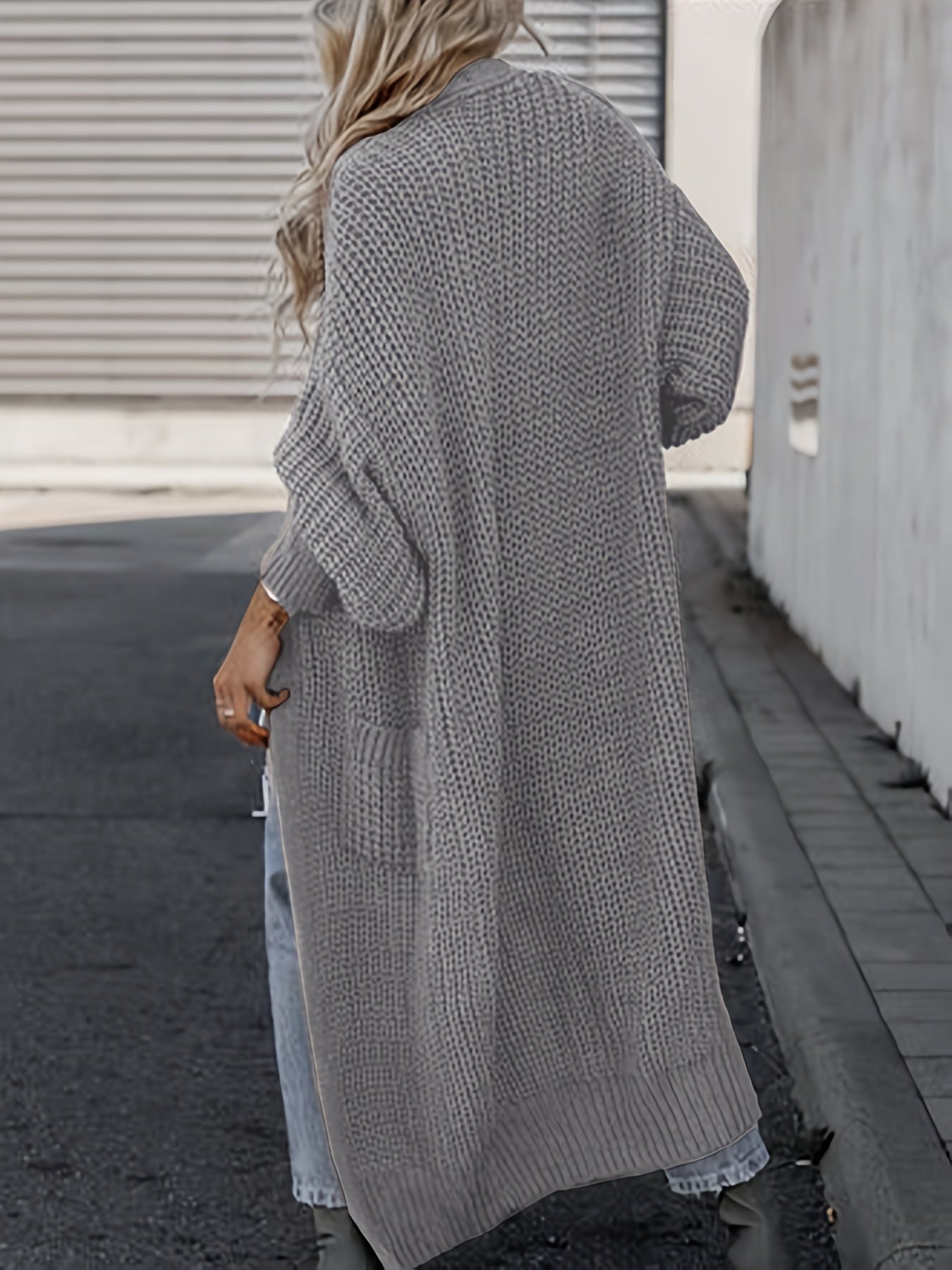 Narelle | Elegant Chunky Knit Long Cardigan