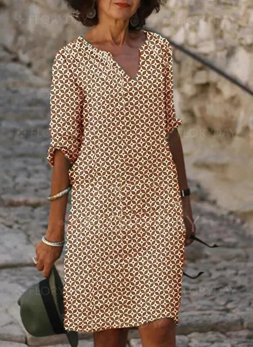 LILY | Light and Airy Mid-Length Dress