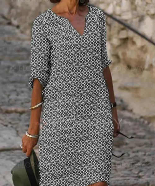 LILY | Light and Airy Mid-Length Dress
