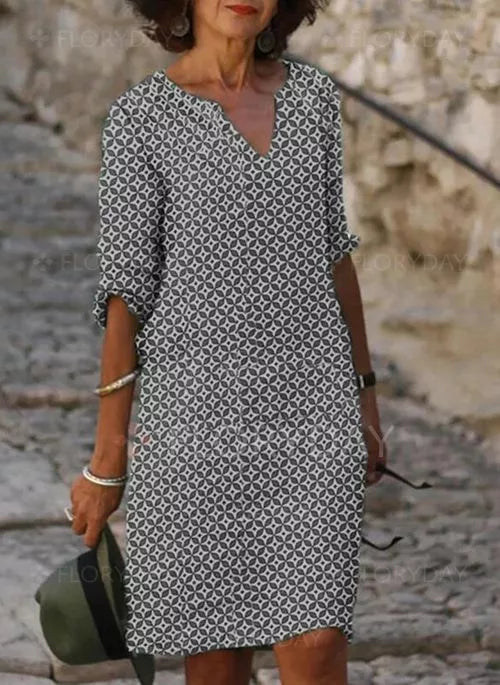 LILY | Light and Airy Mid-Length Dress