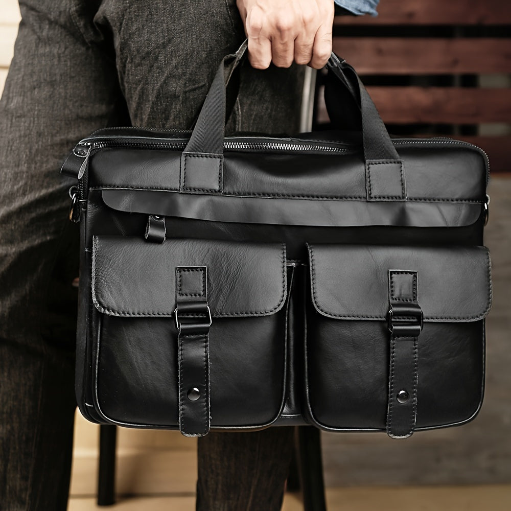 Leo | Large Capacity Crossbody Messenger Laptop Bag