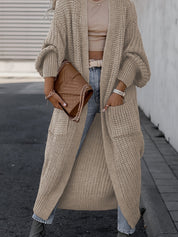 Narelle | Elegant Chunky Knit Long Cardigan