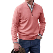 Men's zip sweater in cashmere-5