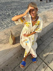 Donna | Tropical Escape Boho Dress