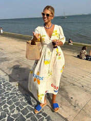 Donna | Tropical Escape Boho Dress