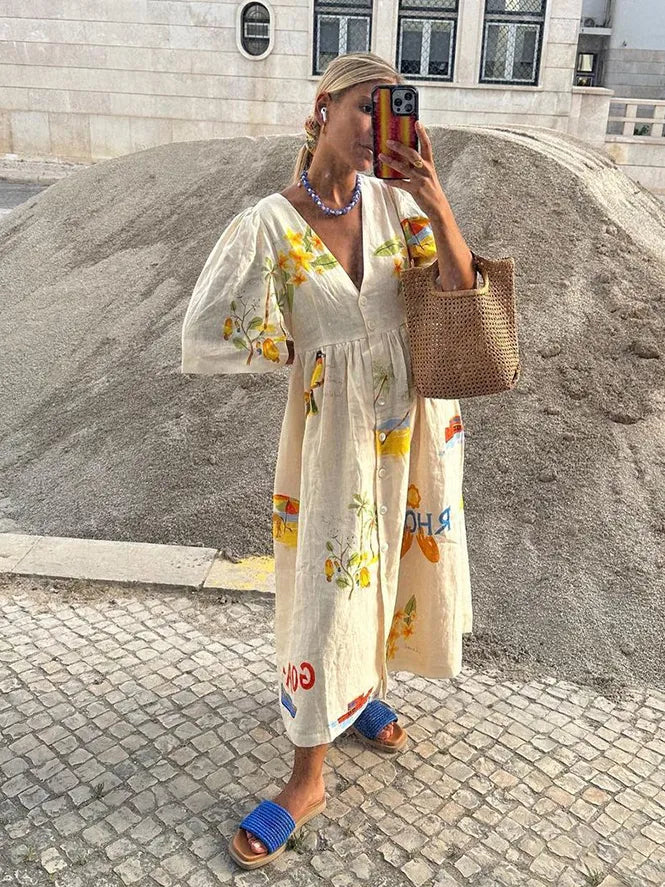 Donna | Tropical Escape Boho Dress