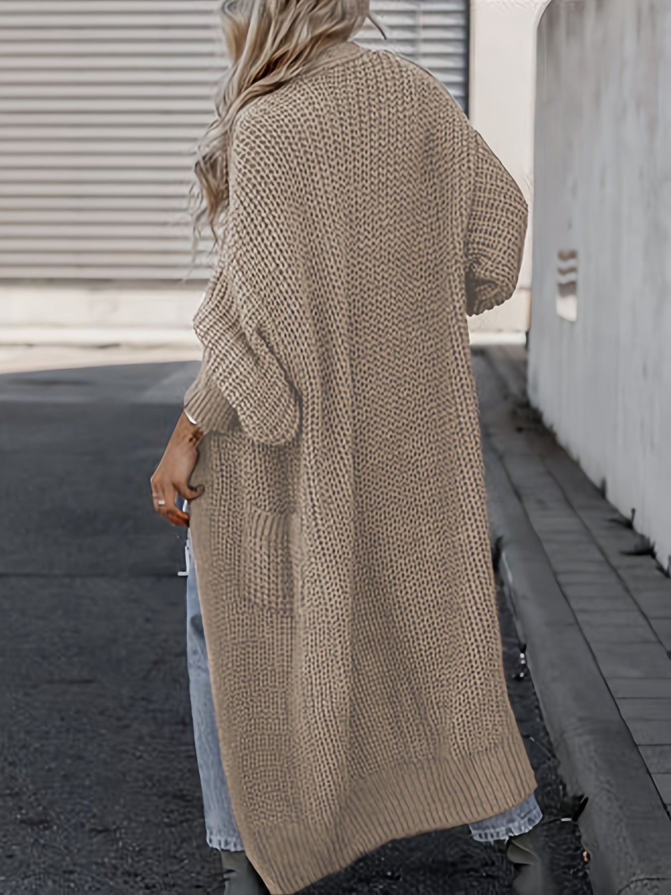 Narelle | Elegant Chunky Knit Long Cardigan