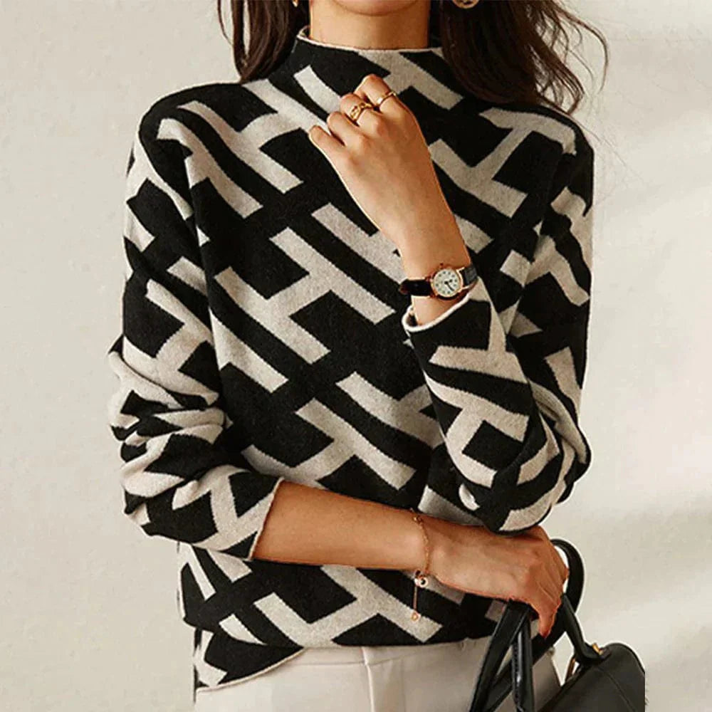 Chic and fashionable sweater-2