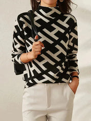 Chic and fashionable sweater-1