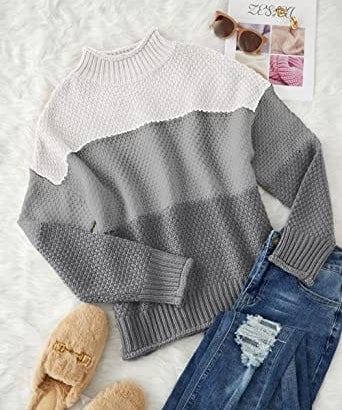 Stylish striped sweater-2