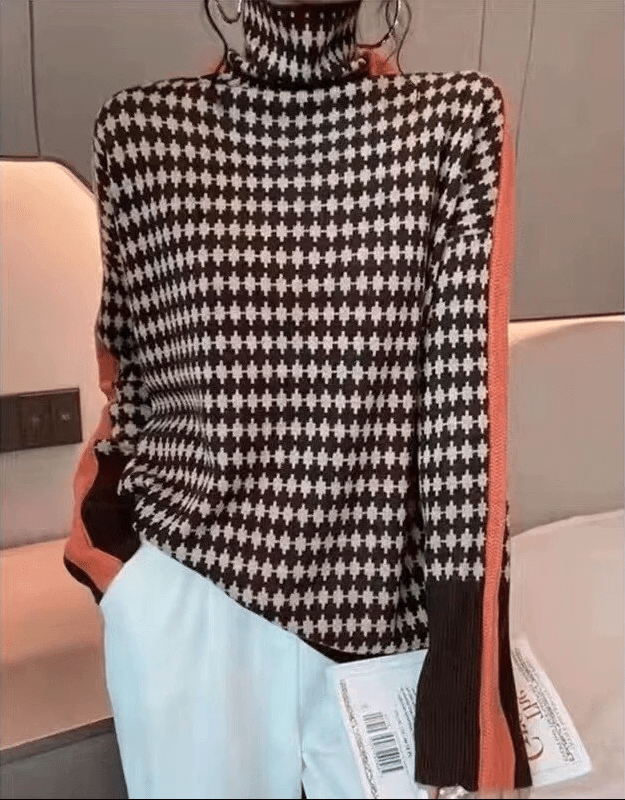 Sweater: Elegant autumn sweater for women-2