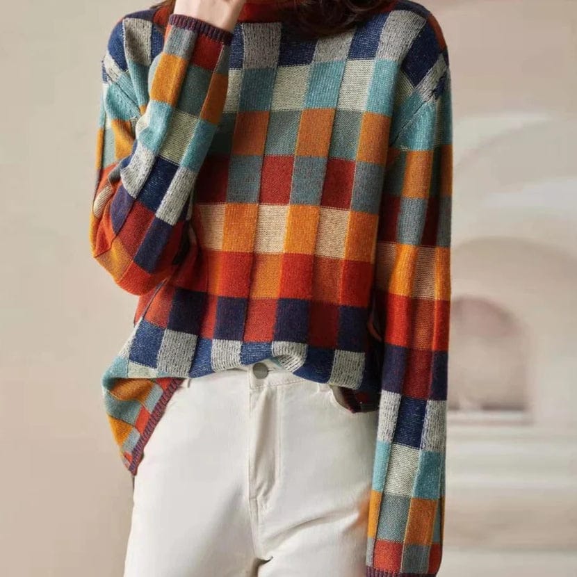 Sweater stylish caropullover with a modern design for women-3