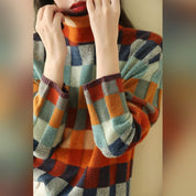 Sweater stylish caropullover with a modern design for women-5