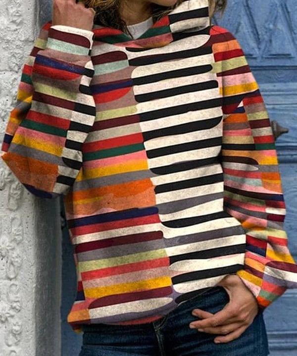 Colorful hoodie for women-2