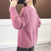 Cuddly soft sweater for women-4