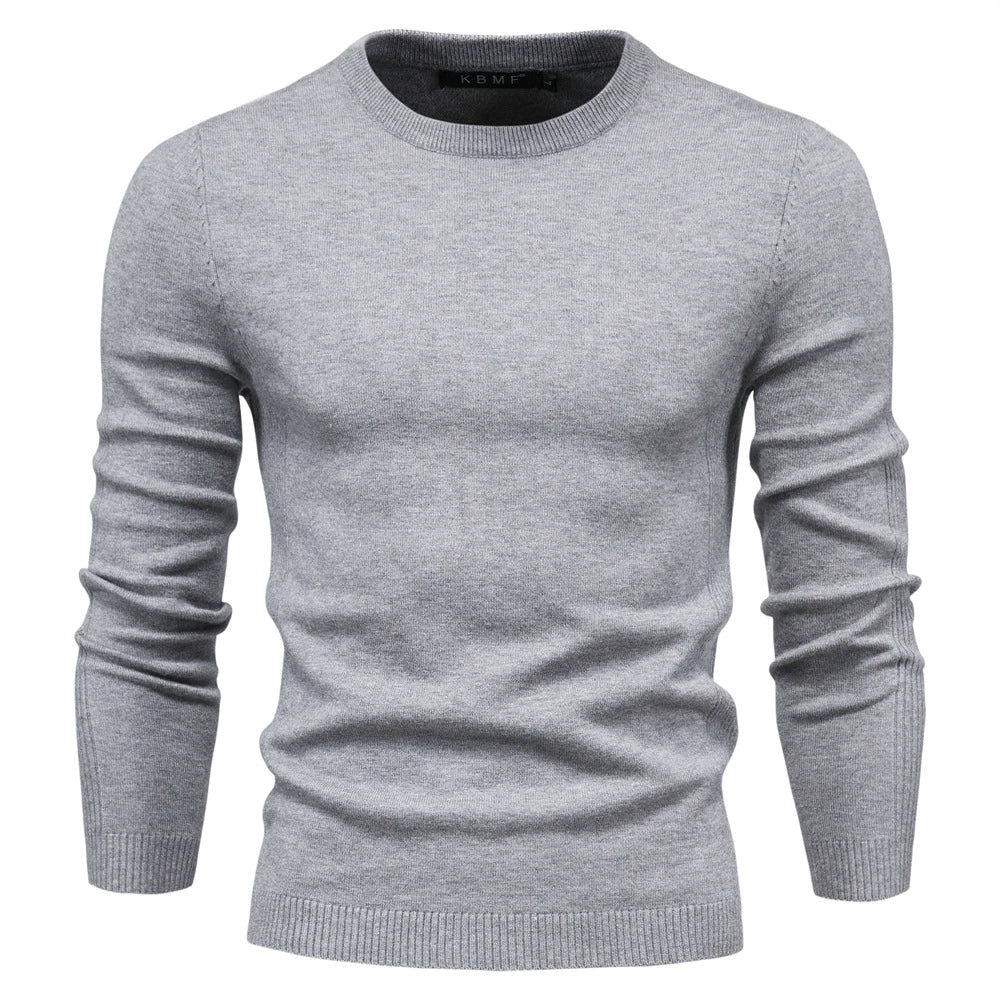 Men’s Crew Neck Sweater – Regular Fit – Long Sleeve – Soft & Warm Knit Jumper-3